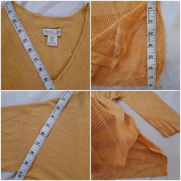 ● Rachel Zoe | Linen Blend Tunic Top - Picture 8 of 13